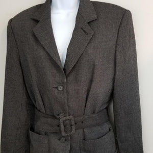 Banana Republic Womens Brown Jacket Blazer Size 8